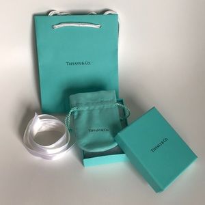Tiffany & Co. small Gift bag and box set